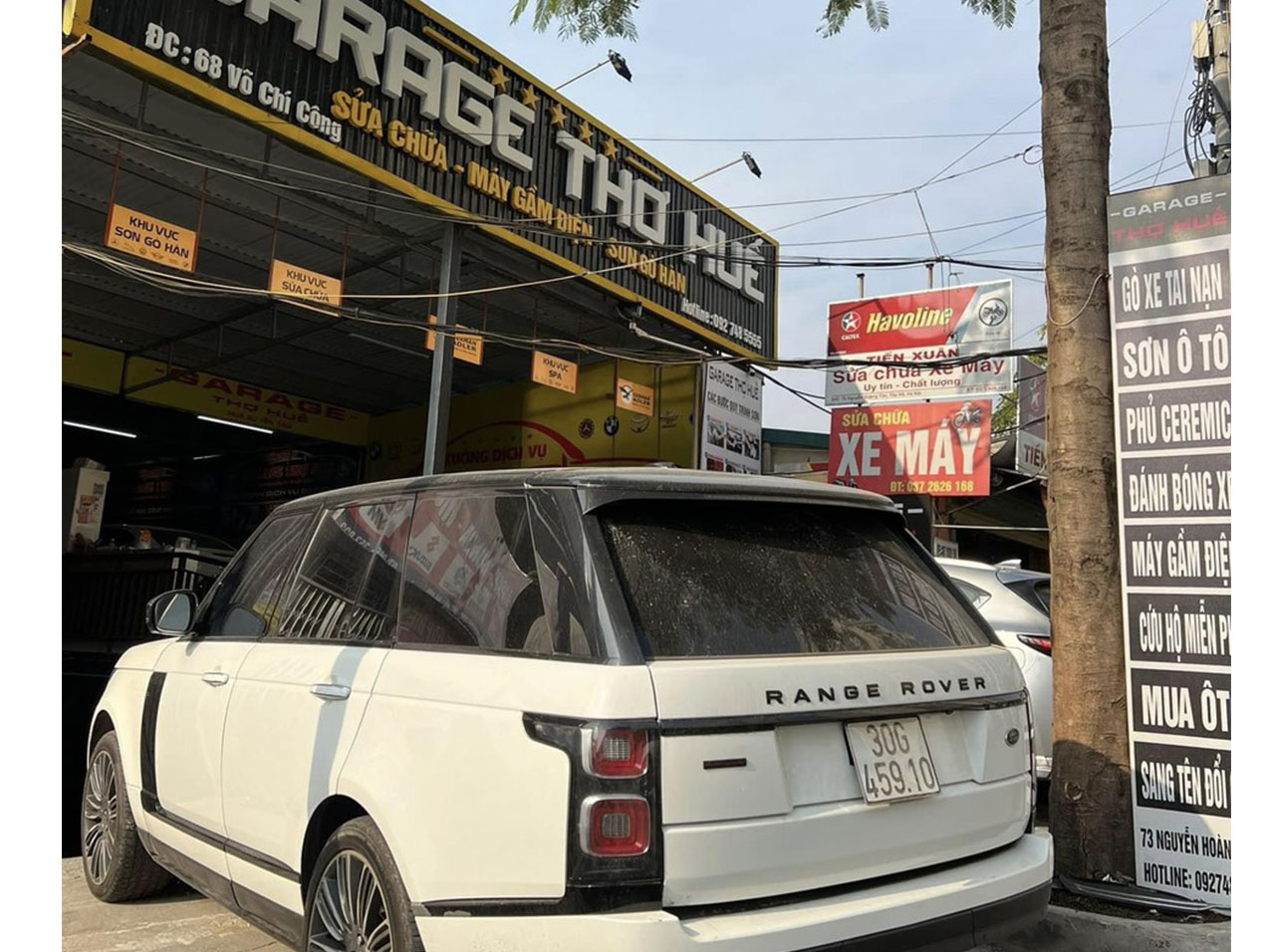 Đồng sơn xe ô tô ( gò, hàn, cắt vá)